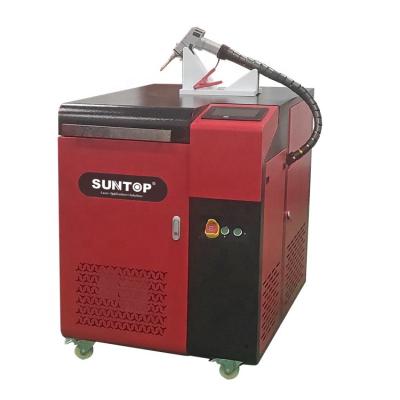 China SUNTOP Metal Laser Welder Handheld Type Metal Welding Machine 1000W Laser Fiber Laser Welding Machine For Stainless Steel for sale