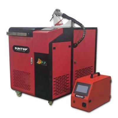 China Metal Stainless Steel Laser Welder SUNTOP Industrial Handheld Fiber Laser Welding Machine For Iron Aluminum Sheet for sale