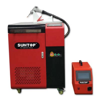 China Metal Stainless Steel Laser Welder High Quality Hand Held Manual Operation Fiber Laser Welding Machine For Stainless Steel Aluminum Alloy for sale