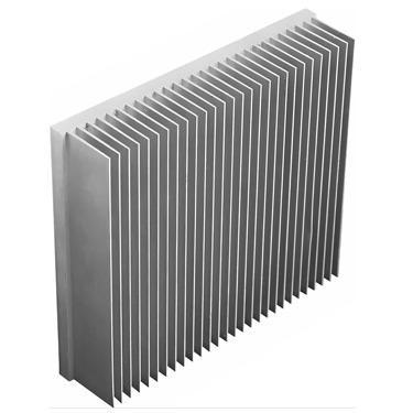 China Aluminum Extrusion Aluminum Heatsink Radiator Profile Machinery Equipment Factory Source Aluminum Radiator For Industry for sale