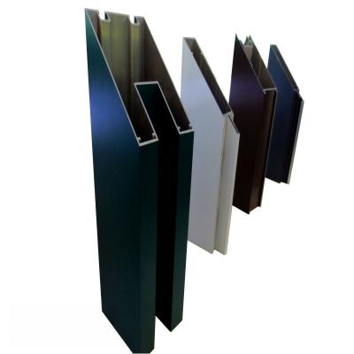 China Construction favor price curtain wall window and door and curtain wall aluminum profile for construction for sale