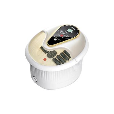 China Full Automatic Foot Sync Apid Heating Foot Bath Massager With Smart LCD Screen for sale