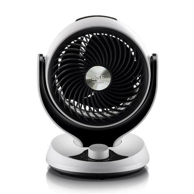 China Black Environmental Small Desktop Fan Air Circulatory Operation Timing Function Button Electric Fan for sale