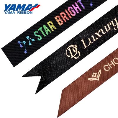 China High Tenacity Yama Factory Custom Trimming Pre Cut Ribbon To Length Satin Grosgrain Ribbon Cut for sale