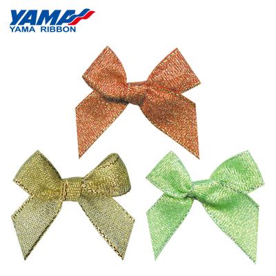 China High Tenacity Yama Factory Stocked Fashion Accessories Hand-Tied Ribbon Bowknot Bows for sale