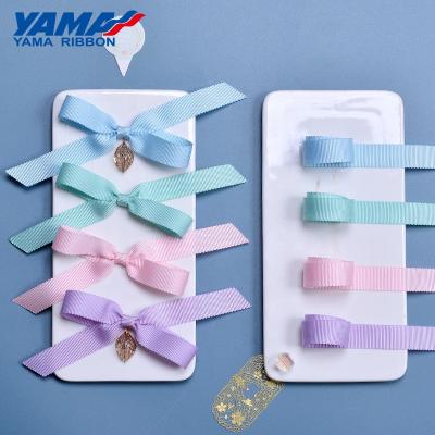 China High Tenacity YAMA Ribbon 3-50MM Widths Fashion Custom Polyester Petersham Ribbon For Accessories for sale