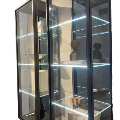 Chine Éclairage de l'armoire de vitrine à étagère unique à surface moderne à vendre