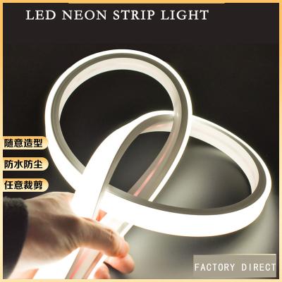 China Waterproof IP54 Silicon LED Neon Strip Light With Color Rendering Index 3000K/4000K/6000K for sale