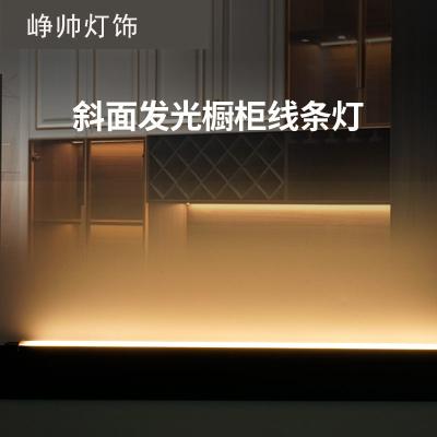 China Led Under Cabinet Lighting 3500K 80 CRI Aluminum LED Surface Mounted Cabinet Light With Touch Switch for sale