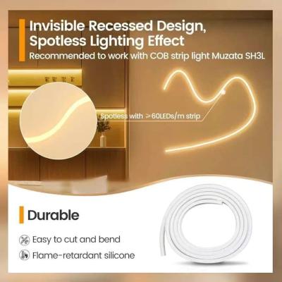 China Decoración DIY Tubos de luz de banda de neón RGB 12v 24v SFlexible Luz de banda de neón para decoración de vacaciones Silicona IP67 Inodoro Luz de neón exterior en venta