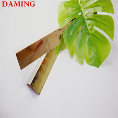 China Modern Trim L Shape Stainless Steel Tile Trim Edge Trim Outside Corner Tile Trim for sale