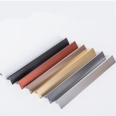 China Modern Luxurious Corner Trim Tile Corner 304 Stainless Steel Wall Tile Carpet Trim for sale