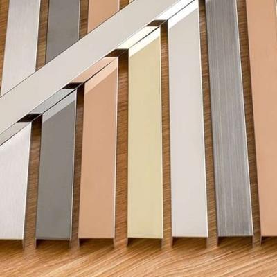 China Modern DM 12 mm U Shaped Accessories Trim U Channel Stainless Steel Trim For Wall for sale