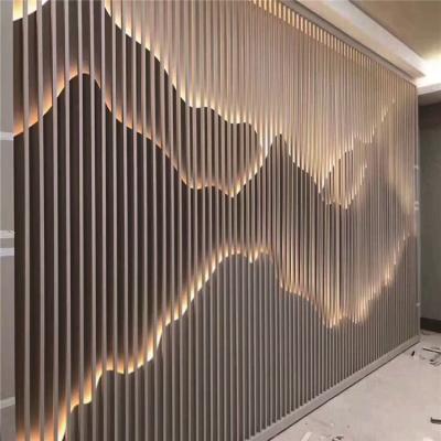 China Europe Customized Custom Decorative Wall Stainless Steel Screen Room Divider for sale