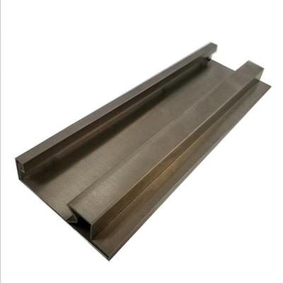 China Modern Skirting Profiles Factory Free Sample Stainless Steel Tile Trim For Flooring for sale