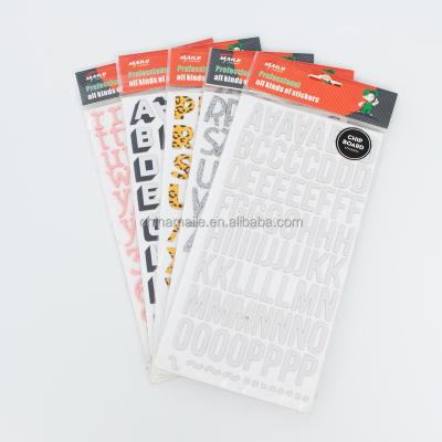 China Hot Selling Type Waterproof+Eco-friendly Cheap Custom Letters New Stickers Kids Self-adhesive EVA Foam for sale