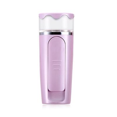 China Moisturizer Handheld Skin Face Mister Steam Machine Portable Face Nano Ionic Mini Facial Steamer for sale