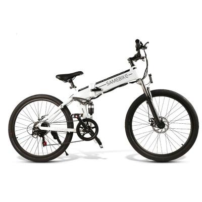 China wholesale factory price 1000w aluminum alloy folding electric mountain bike full suspension for sale