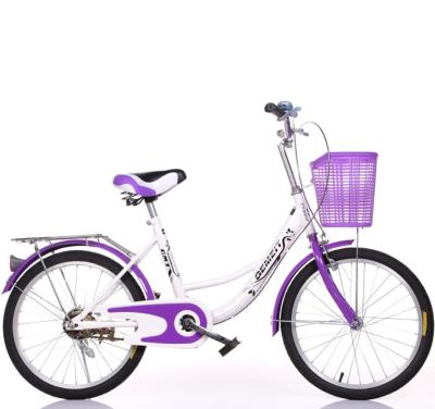 China Good quality hot sale carbon steel lady sports old style cheap city bike 26 inch women city bicycle for sale