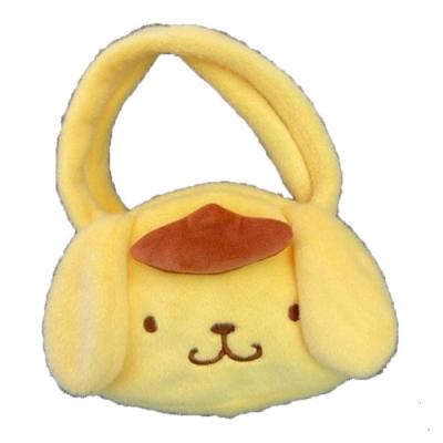 China Custom soft stuffed animal handbag plush toy kawaii plush cartoon bag cute stuffed art toy for girl supplier for sale