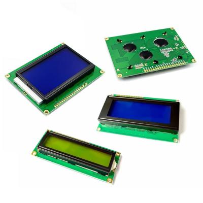 China 1602A/2004A/12864B screen lcd blue/yellow green character with module panel lcd screen 5V lcd screen display module IIC/I2C Backlight LCD Screen Display for sale