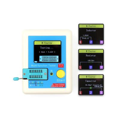 China Residual Voltage ESR Residual Voltage Triode Diode TFT Tester LCR-T7 Infrared Multifunctional Tester LCR-T7 Tester Triode Diode Meter NPN PNP for sale