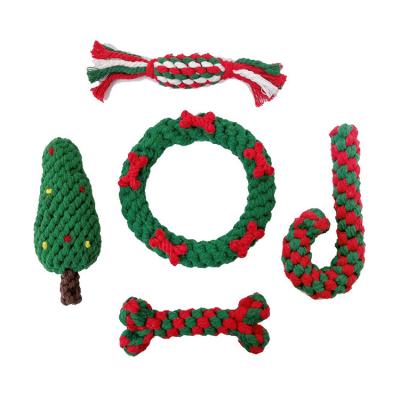 China Wholesale Indestructible Dogs 2022 Ready To Ship Durable Rope Toy For Aggressive Merry Christmas Surprise Big Dog Chewers for sale