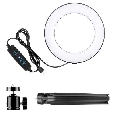 China UEGOGO 8 Inch R08 8 LED Selfie Ring Light High Quality Adjustable Shine Photo Studio Kit with Tripod Stand for Live Streaming Makeup for sale