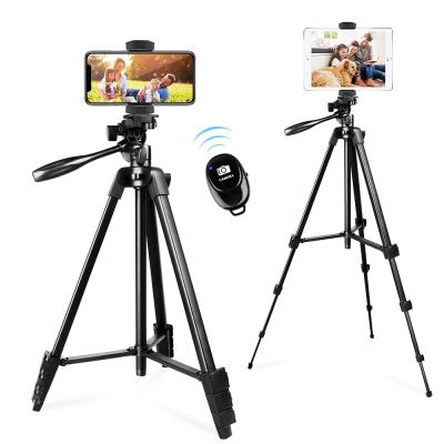 China UEGOGO T9 55 Inch 140cm Travel Tripod Lightweight Aluminum Tripod for Mobile Phone and Camera Digital Video for sale