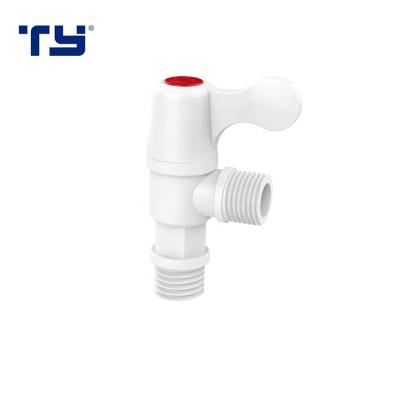 중국 pvc body angle valve plastic 1/2 stop cock 판매용