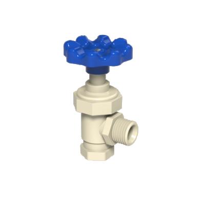 China CPVC ASTM D2846 plastic angle valve toilet 90 degree for sale