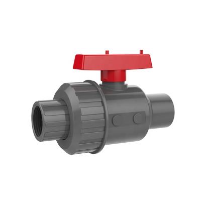 China plastic single union valve pvc gate valves and fittings en venta