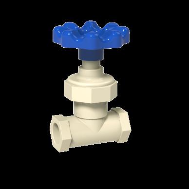 Cina plastic durable CPVC CTS line stop valve ASTM D2846 in vendita