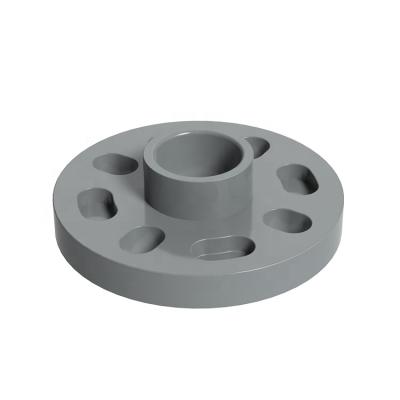 中国 Plastic Fitting Astm SCH80 Standard Van stone flange CPVC PVC Flange 販売のため