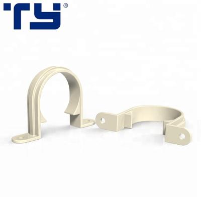 China Best Sale Tube Fittings Promotional Plastic Clamp PVC Pipe Clip zu verkaufen