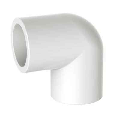 中国 All size PVC UPVC plastic Water Supply hdpe Rubber Joint pipe fitting 90 degree elbow 販売のため