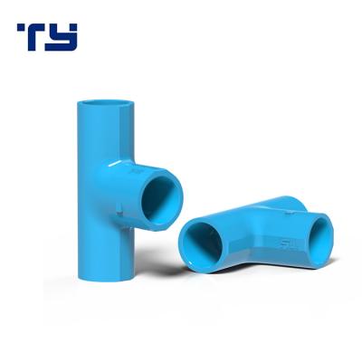 China Factory Price List Thailand Standard Tee PVC UPVC Pipe Fitting Tee for sale