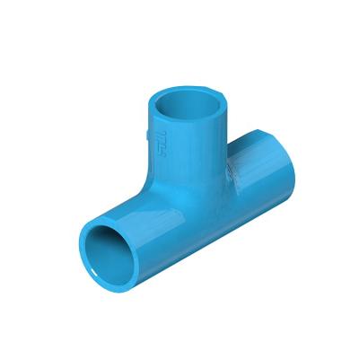 China Free Sample Plastic Pipe PVC Fitting Female PVC UPVC Tee à venda