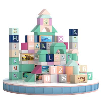 China Early Education Puzzle Building Toys Perfect Kid Brain Early Education Toy Building Blocks ch 228 for sale