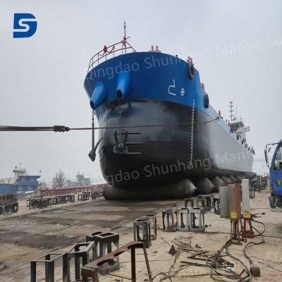 China Shunhang scheepsrubber airbag voor scheepsdocking en ontdocking maat aanpasbaar Te koop