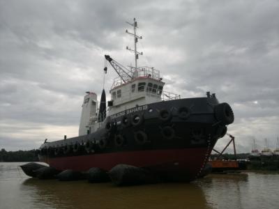 China 5 lagenschip Lanceringsluchtkussens die Natuurrubber Marine Salvage Airbags dokken Te koop