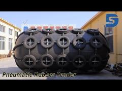 Marine Pneumatic Rubber Fender Yokohama Type For Docking Protection