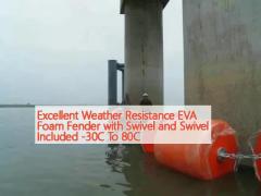 Excellent Weather Resistance EVA Foam Fender with Swivel and Swivel Included -30C To 80C