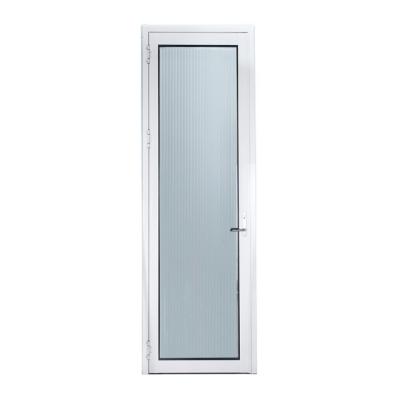 China Hot Broken Aluminum Bezel Windproof Hinged Glass Doors Low Price Custom Multi-Size for sale