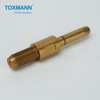 China Bronze Practical CNC Turning Parts , Shaft CNC Precision Turning Components for sale