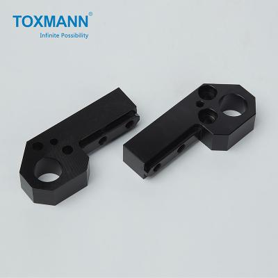 China Componente que trabaja a máquina a prueba de herrumbre del CNC AL6061, recambios mecánicos del anodizado en negro en venta