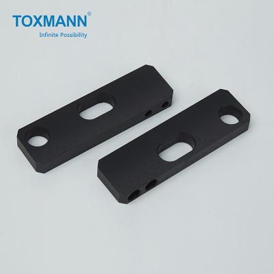 China Rapid Prototype Machined Aluminium Parts AL6061 AL7075 Black Anodizing for sale