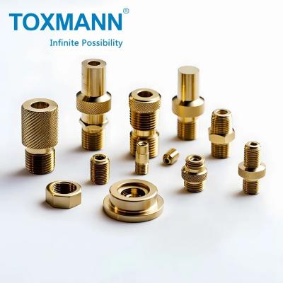 Chine Machining CNC de précision sur mesure Assemblage de pièces de cuivre et de bronze Partie de fraisage CNC Tourner des pièces en laiton Service à vendre