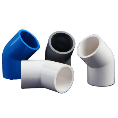 China Easy To Handle And Install Easy To Handle 20mm Names Of PVC Pipe Fittings Elbow for sale