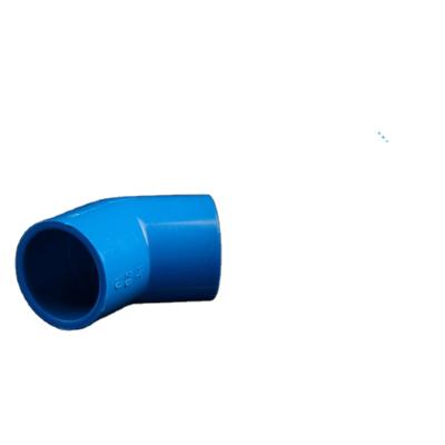 China Easy To Handle And Install Drain Away Cross Joint Plastic Water 135 Degree PVC Pipe Fittings for sale